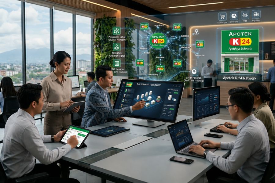 Transformasi Bisnis Digital pada Apotek Seperti Apa? Coba K24Klik